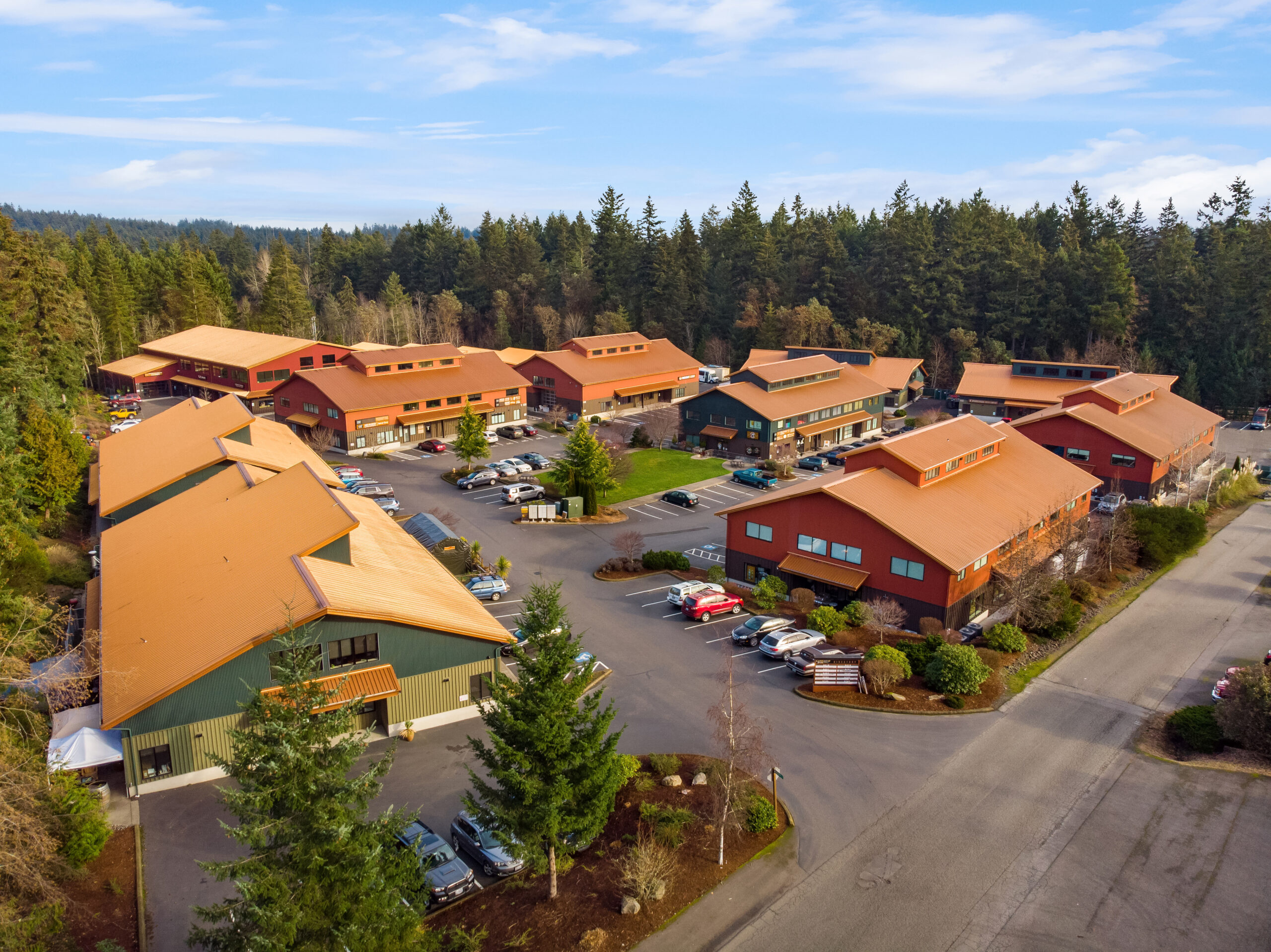 arial view of facility